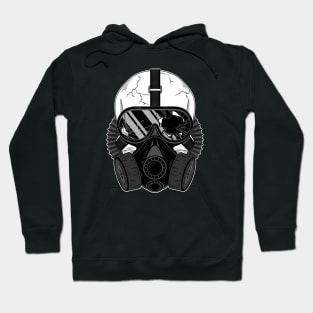 Gas Mask Skull Hoodie